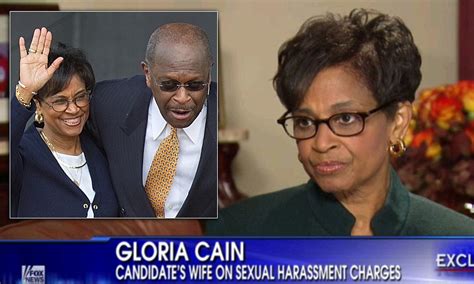 herman cain fake ad.gloria allred - herman cain wife.